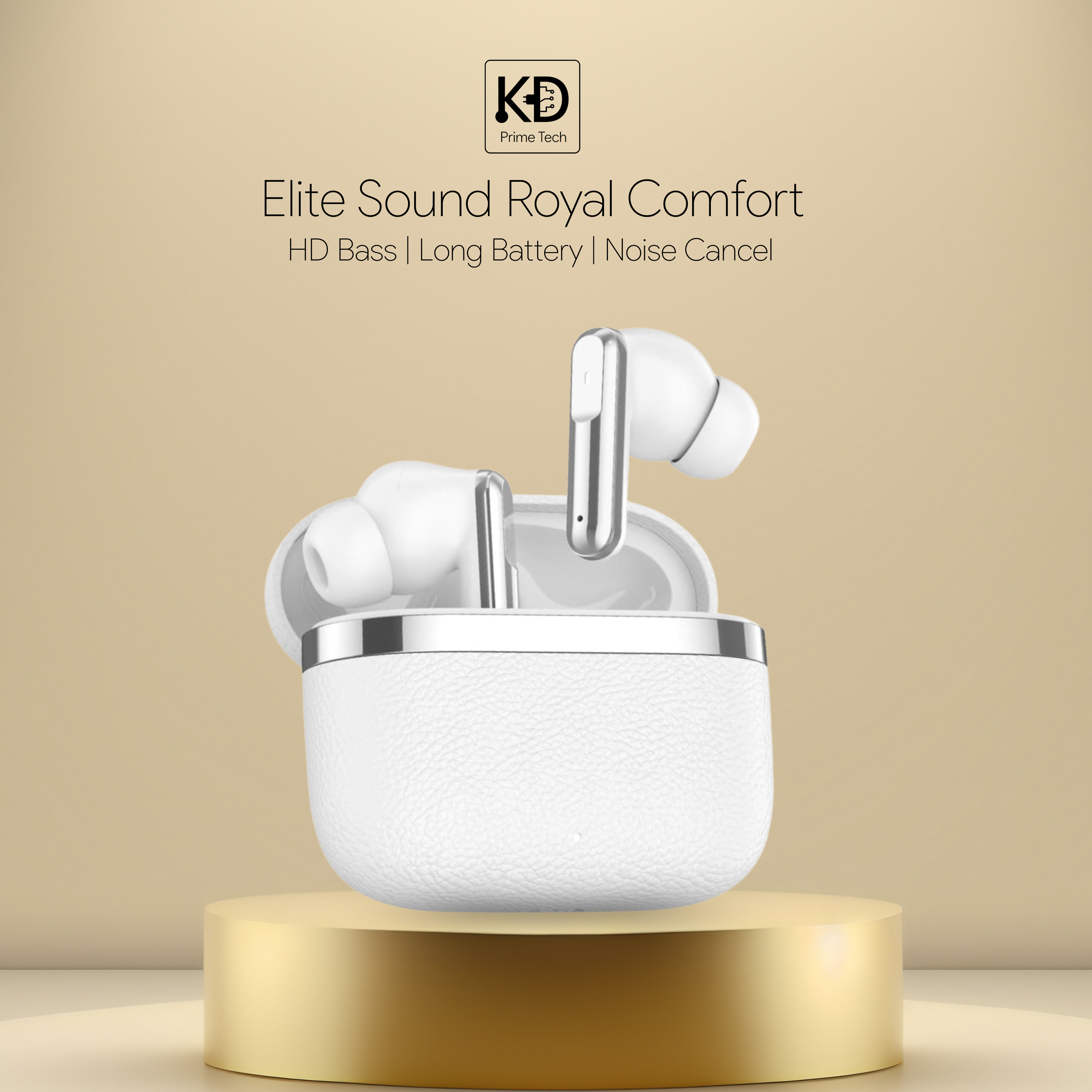 KD LuxePods Prime TWS 111 - Feel the Clarity. Love the Comfort.